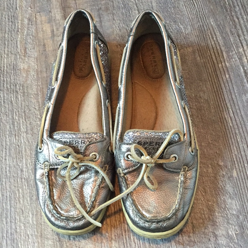Sperry Top-Sider Angelfish Pewter Glitter
